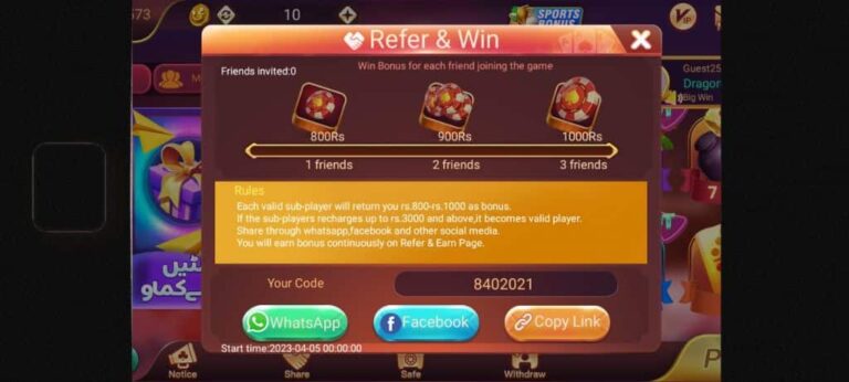 3 Patti Gold Agent Bonus